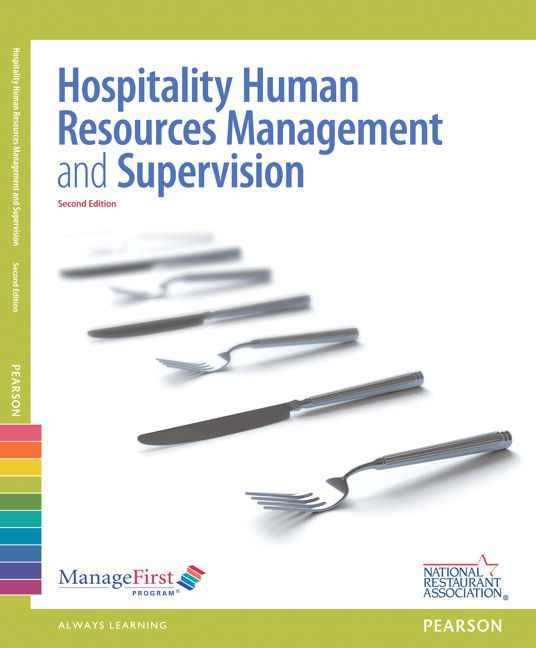 ManageFirst: Hospitality Human Resources Management And Supervision with Answer Sheet, 2nd Edition