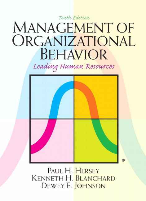 Management of Organizational Behavior:United States Edition