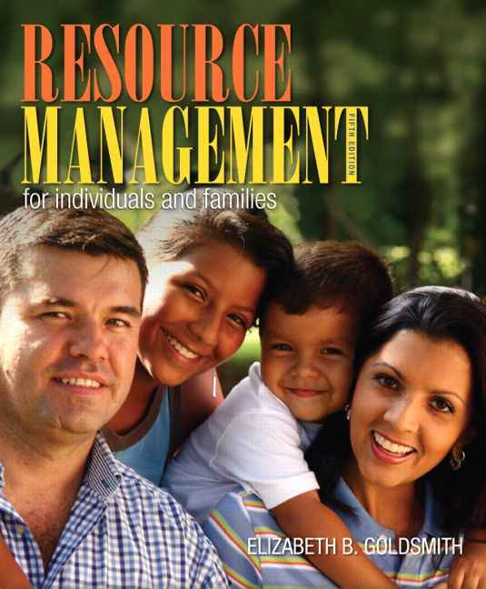 Resource Management for Individuals and Families, 5th Edition