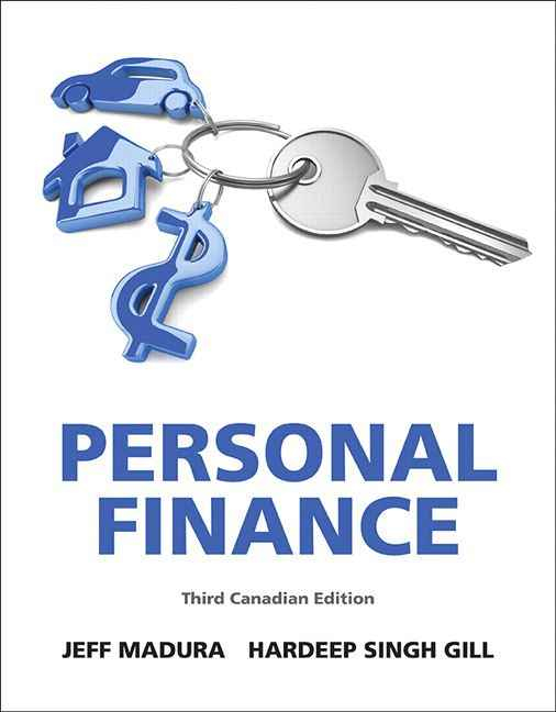 Personal Finance, Third Canadian Edition, 3/E