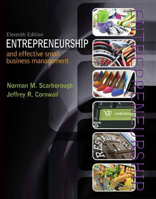 Entrepreneurship and Effective Small Business Management, 11th Edition