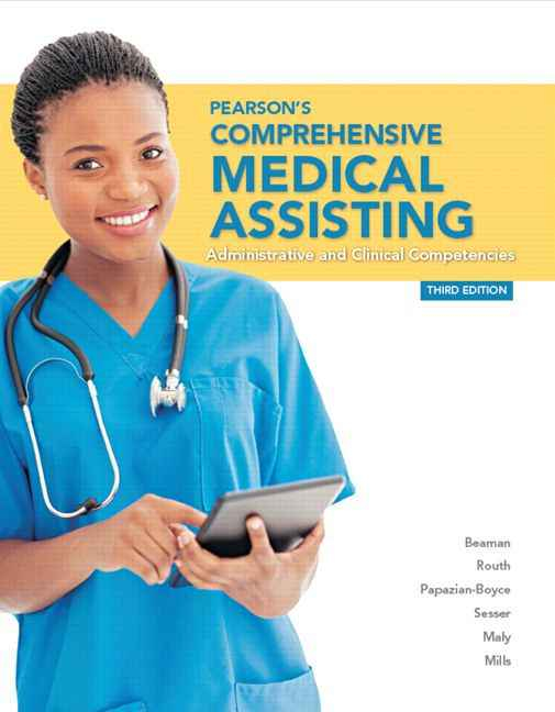 Pearsons Comprehensive Medical Assisting, 3rd Edition