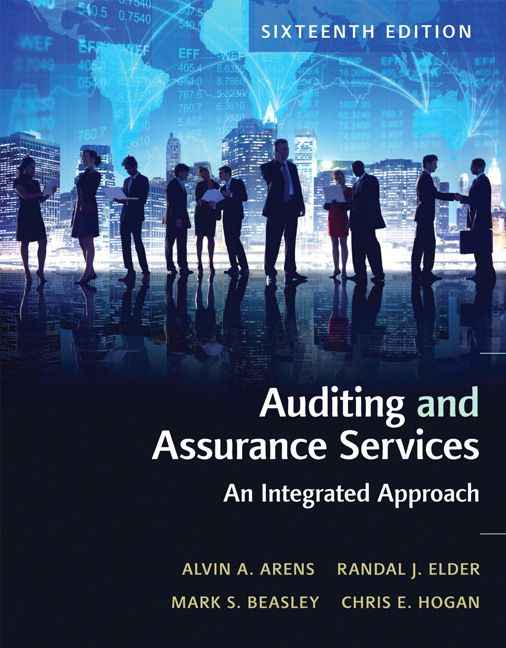 Auditing and Assurance Services, 16th Edition