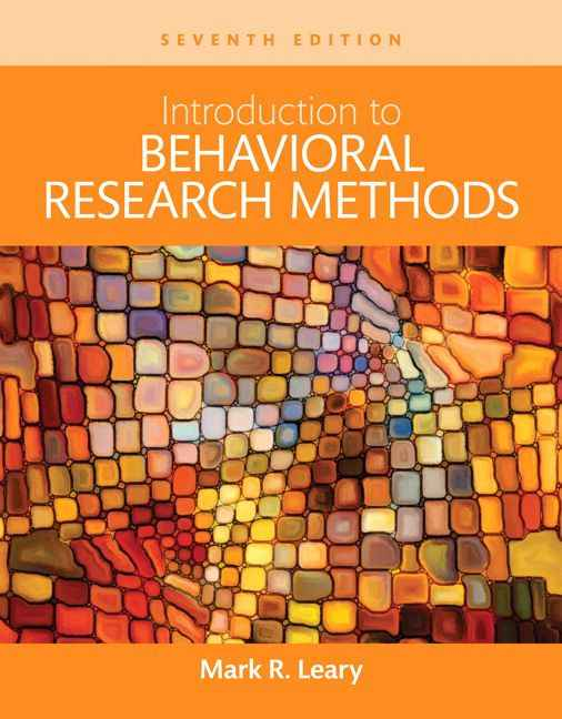 REVEL for Introduction to Behavioral Research Methods, 7th Edition