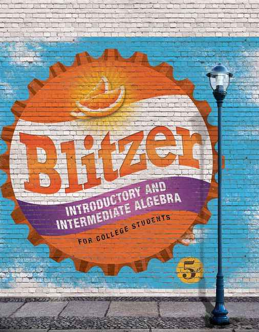 Introductory And Intermediate Algebra for College Students, 5th Edition