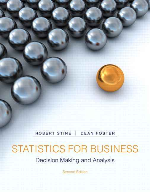 Statistics for Business, 2nd edition