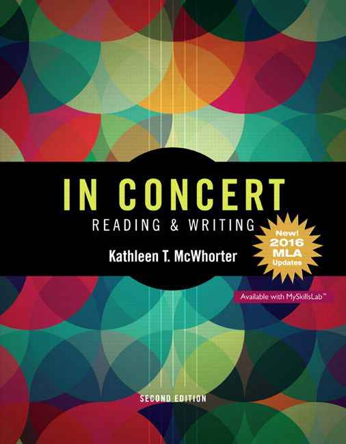 In Concert: An Integrated Approach to Reading and Writing, MLA Update, 2nd Edition