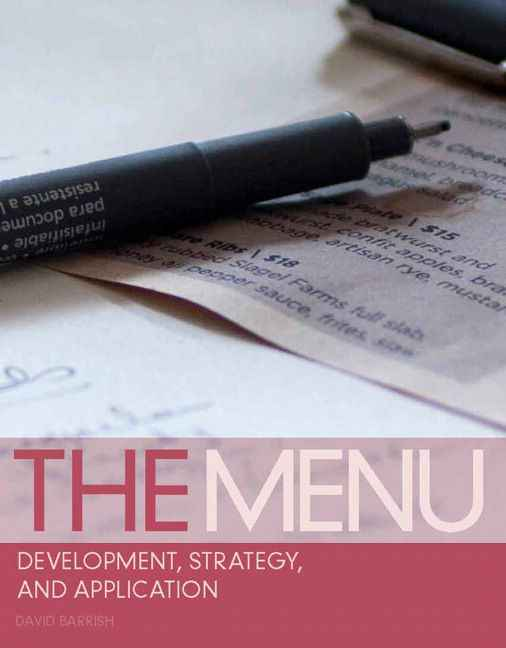 Menu, The:Development, Strategy, and Application