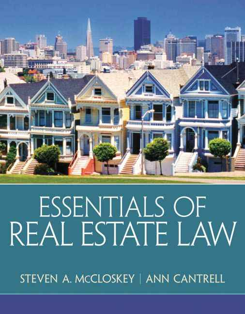 Essentials of Real Estate Law