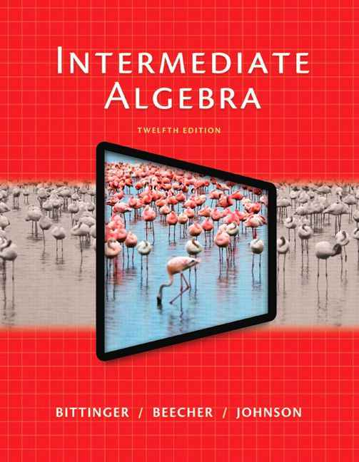 Annotated Instructors Edition for Intermediate Algebra, 12th Edition