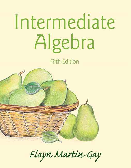 Intermediate Algebra, 5th Edition