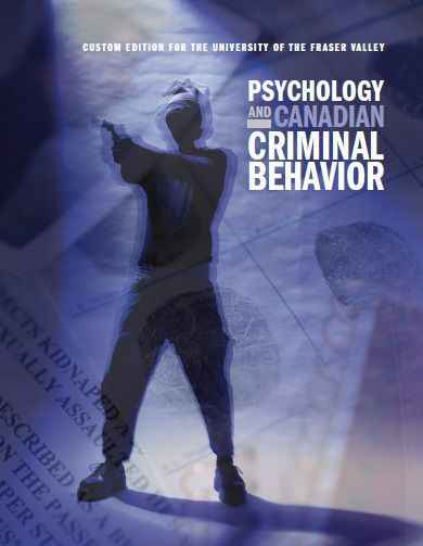 Pyschology and Canadian Criminal Behaviour