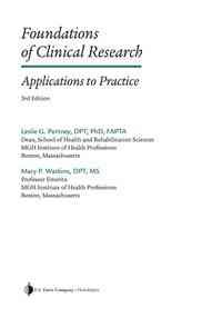 Foundations of Clinical Research, 3rd