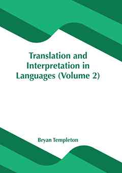 Translation and Interpretation in Languages (Volume 2)