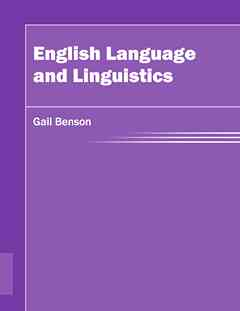 English Language and Linguistics