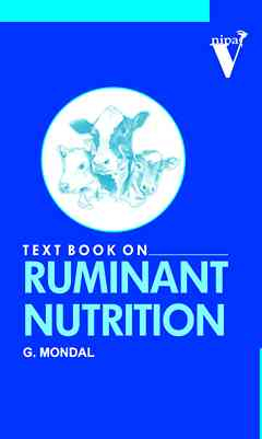 Textbook of Ruminant Nutrition
