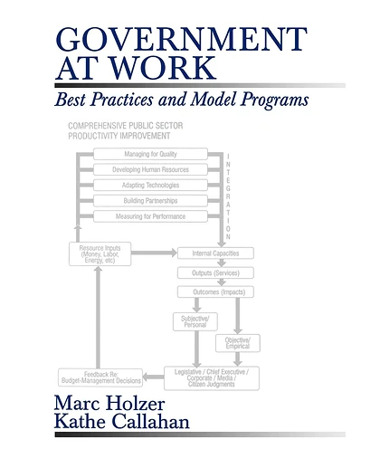 Government at Work: Best Practices and Model Programs, 1st Edition