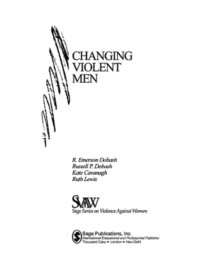 Changing Violent Men