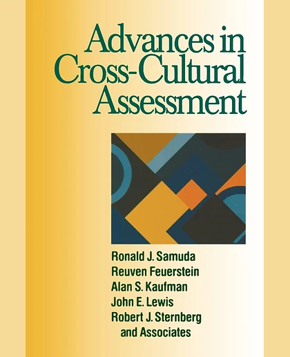 Advances in Cross-Cultural Assessment, 1st Edition