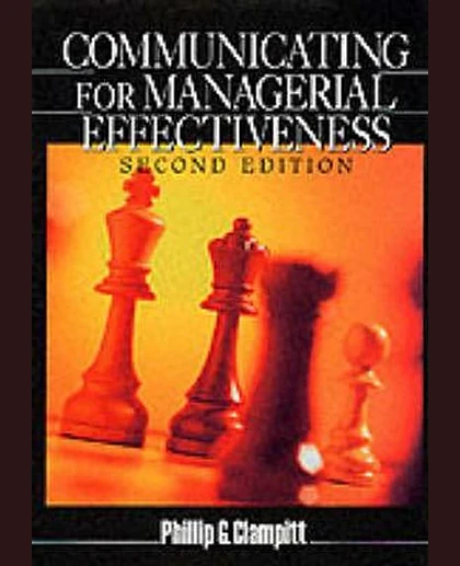 Communicating for Managerial Effectiveness, 2nd Edition