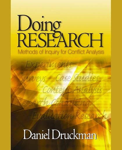 Doing Research: Methods of Inquiry for Conflict Analysis