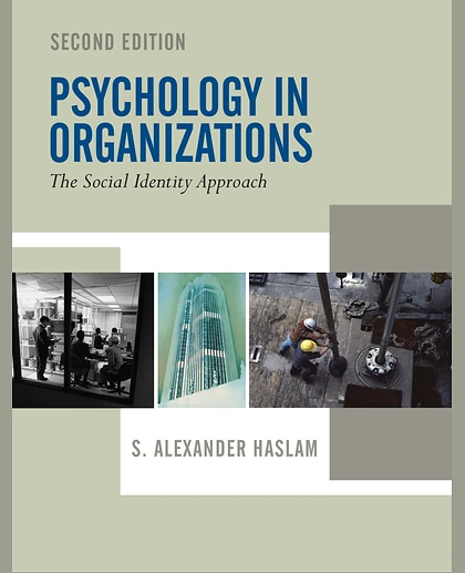 Psychology in Organizations: The Social Identity Approach, 2nd Edition