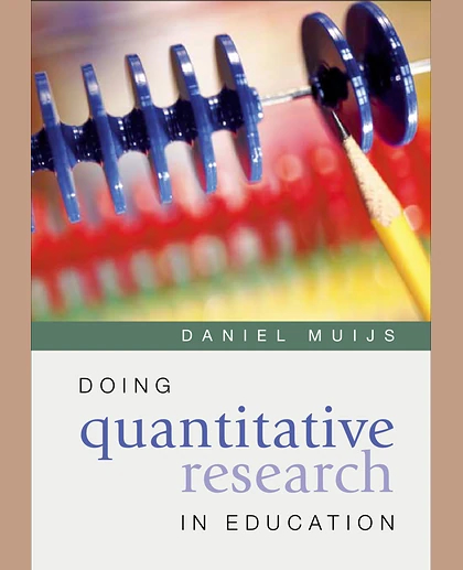 Doing Quantitative Research in Education: With SPSS