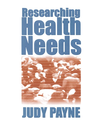 Researching Health Needs: A Community-Based Approach