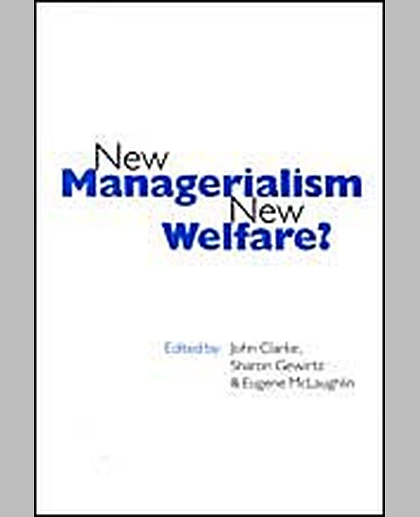 New Managerialism, New Welfare?, 1st Edition