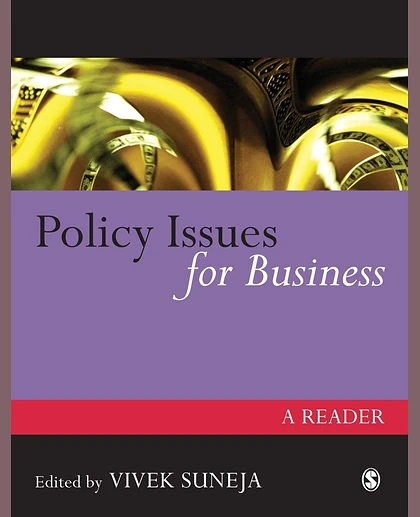 Policy Issues for Business: A Reader, 1st Edition