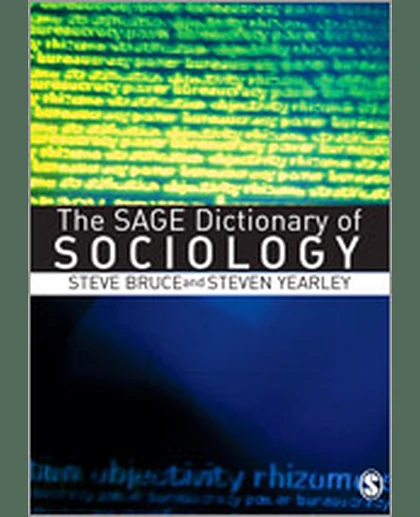 The SAGE Dictionary of Sociology, 1st Edition