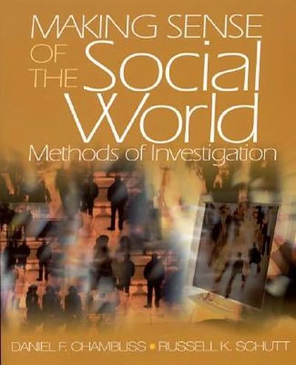 Making Sense of the Social World: Methods of Investigation