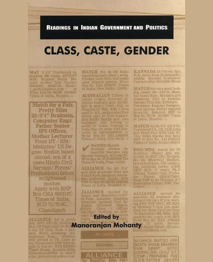 Class, Caste, Gender, 1st Edition