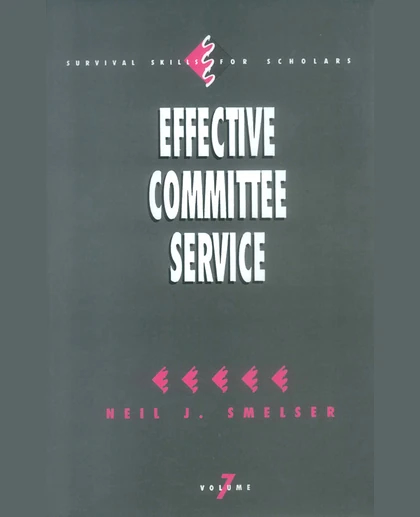 Effective Committee Service:, Volume 7