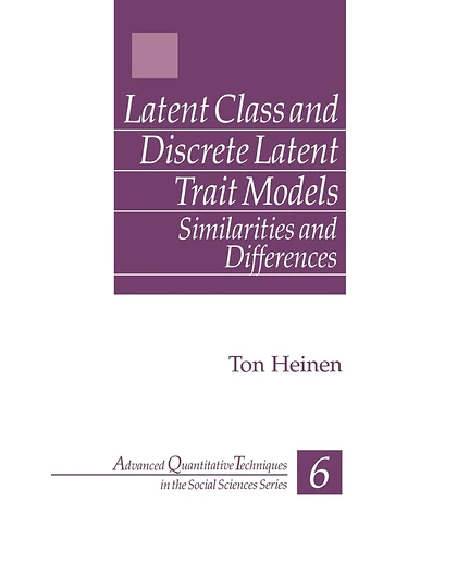 Latent Class and Discrete Latent Trait Models: Similarities and Differences, 1st Edition