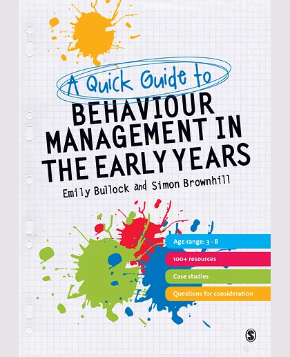 A Quick Guide to Behaviour Management in the Early Years