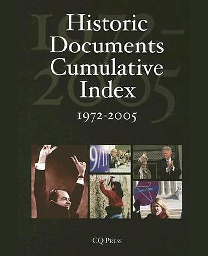 Historic Documents Cumulative Index: 1972-2005, 1st Edition