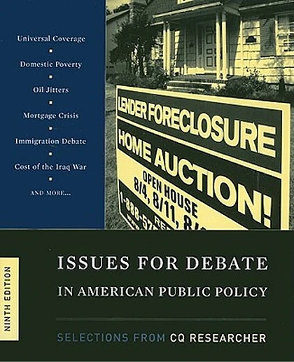 Issues for Debate in American Public Policy, 10th Edition