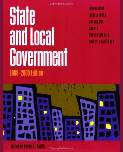 State and Local Government, 2008-2009