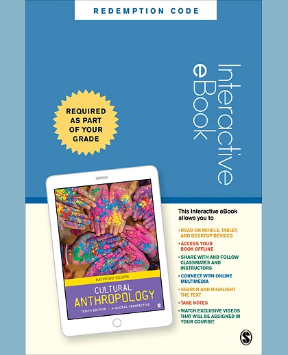 Cultural Anthropology - Interactive EBook: A Global Perspective