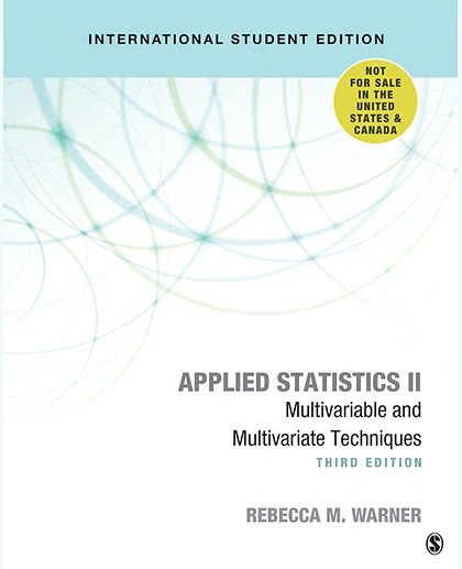 Applied Statistics II - International Student Edition: Multivariable and Multivariate Techniques, 3rd Edition
