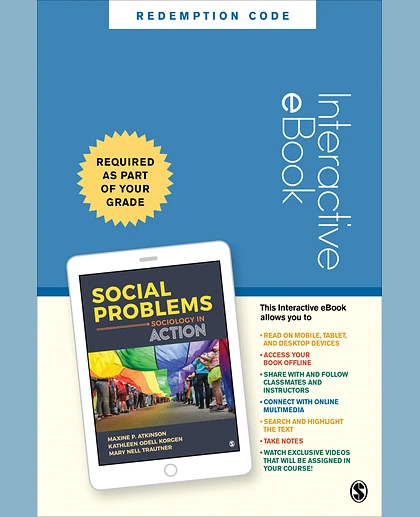 Social Problems - Interactive EBook: Sociology in Action