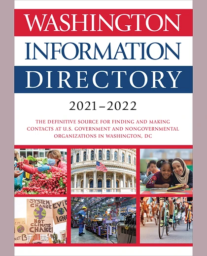 Washington Information Directory 2021-2022, 1st Edition