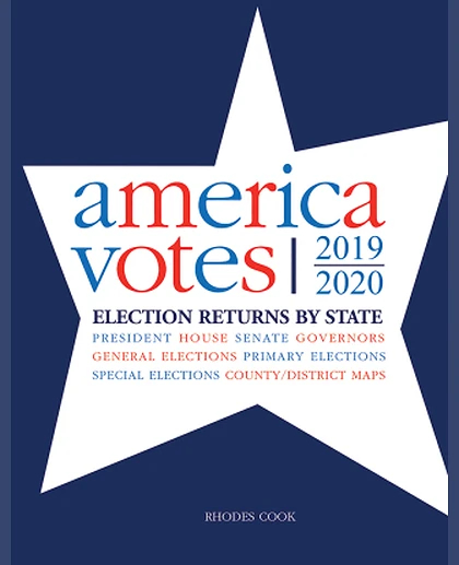 America Votes 34 2019-2020, Election Returns by State.