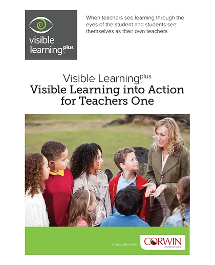 Visible Learning into Action for Teachers Day 1 Workbook