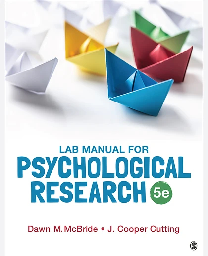 Lab Manual for Psychological Research, 5th Edition