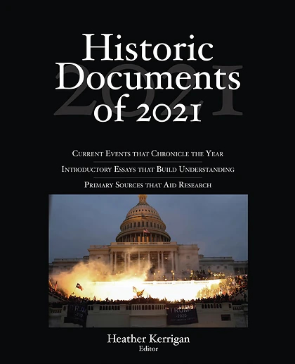Historic Documents of 2021, 1st Edition