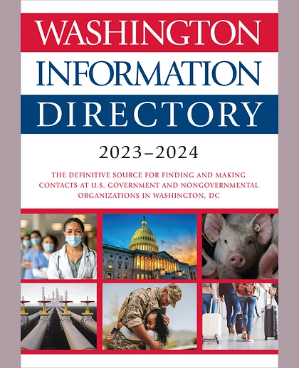 Washington Information Directory 2023-2024, 1st Edition