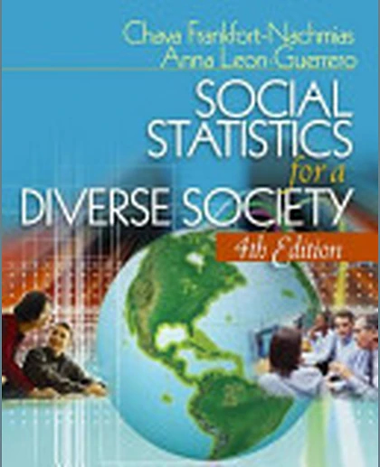 Social Statistics for a Diverse Society