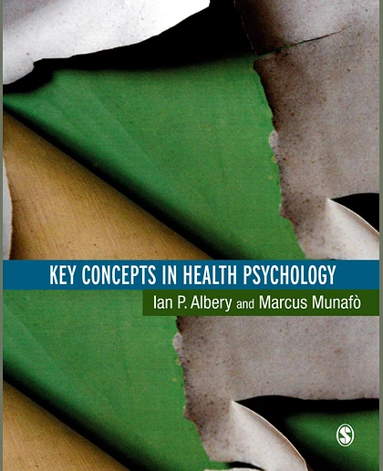 Key Concepts in Health Psychology, 1st Edition